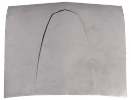 Civ Sedan Hood White Rust