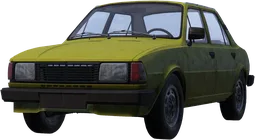 Sedan 02 Hood Yellow Rust